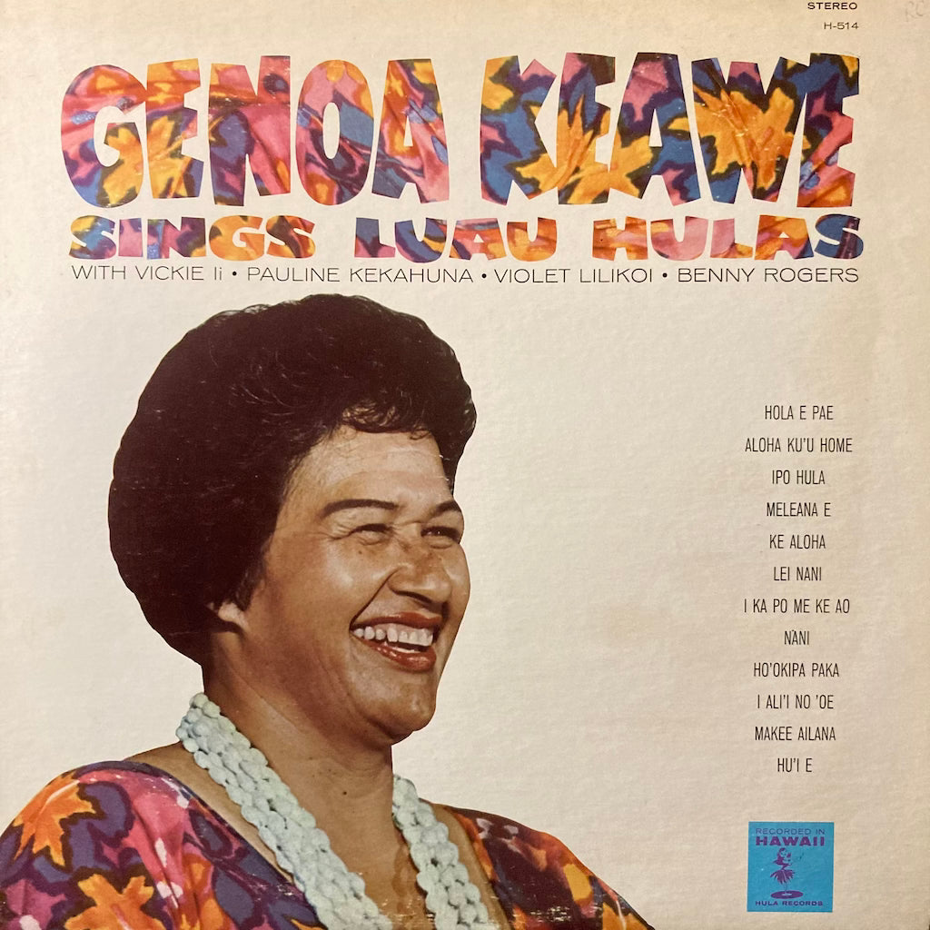 Genoa Keawe - Genoa Keawe sings Luau Hulas