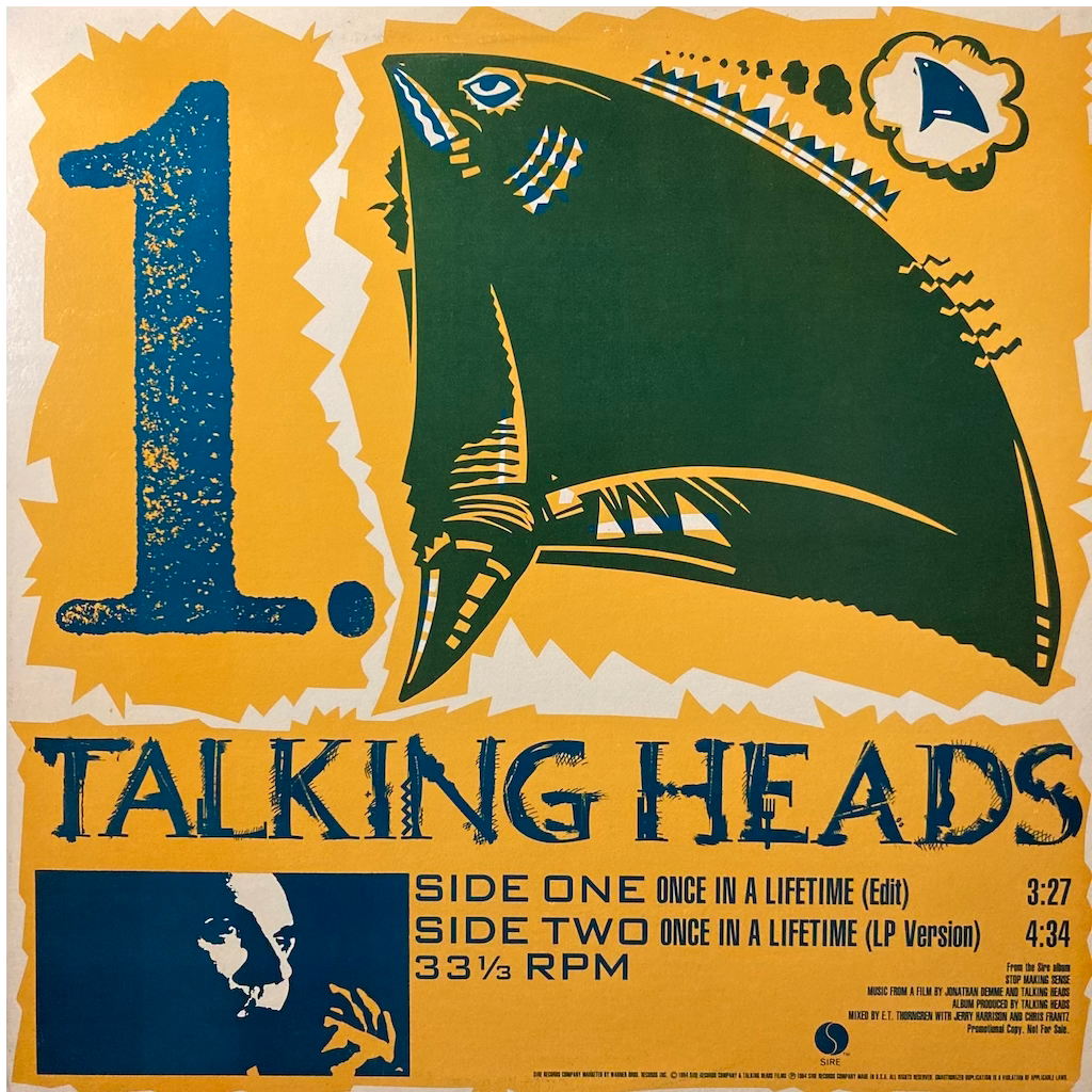 Talking Heads - Once In A Lifetime 12"