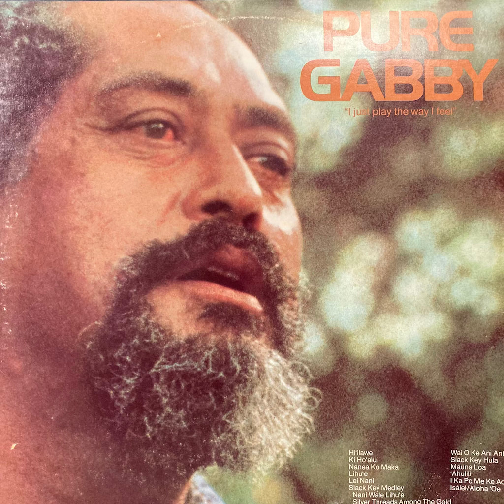 Gabby Pahinui - Pure Gabby – AGS Honolulu