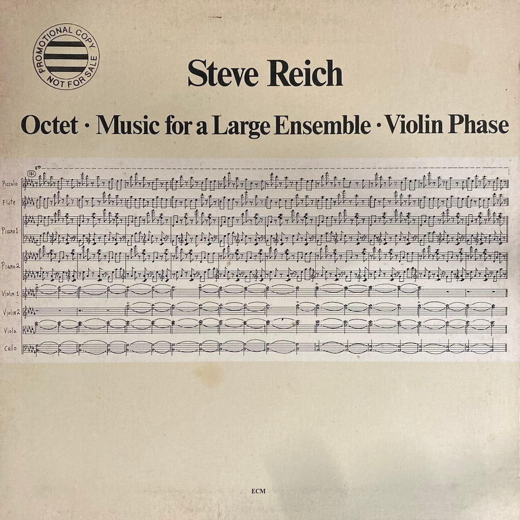 Steve Reich Music for a Large Ensemble / Violin Phase AGS Honolulu