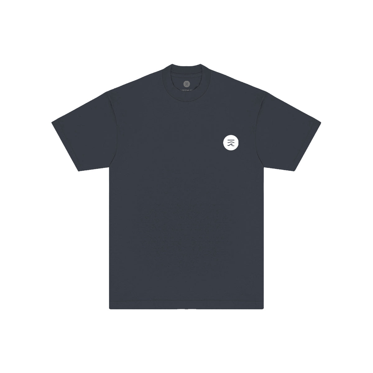 Label Logos T-Shirt (Dolphin Blue / White)