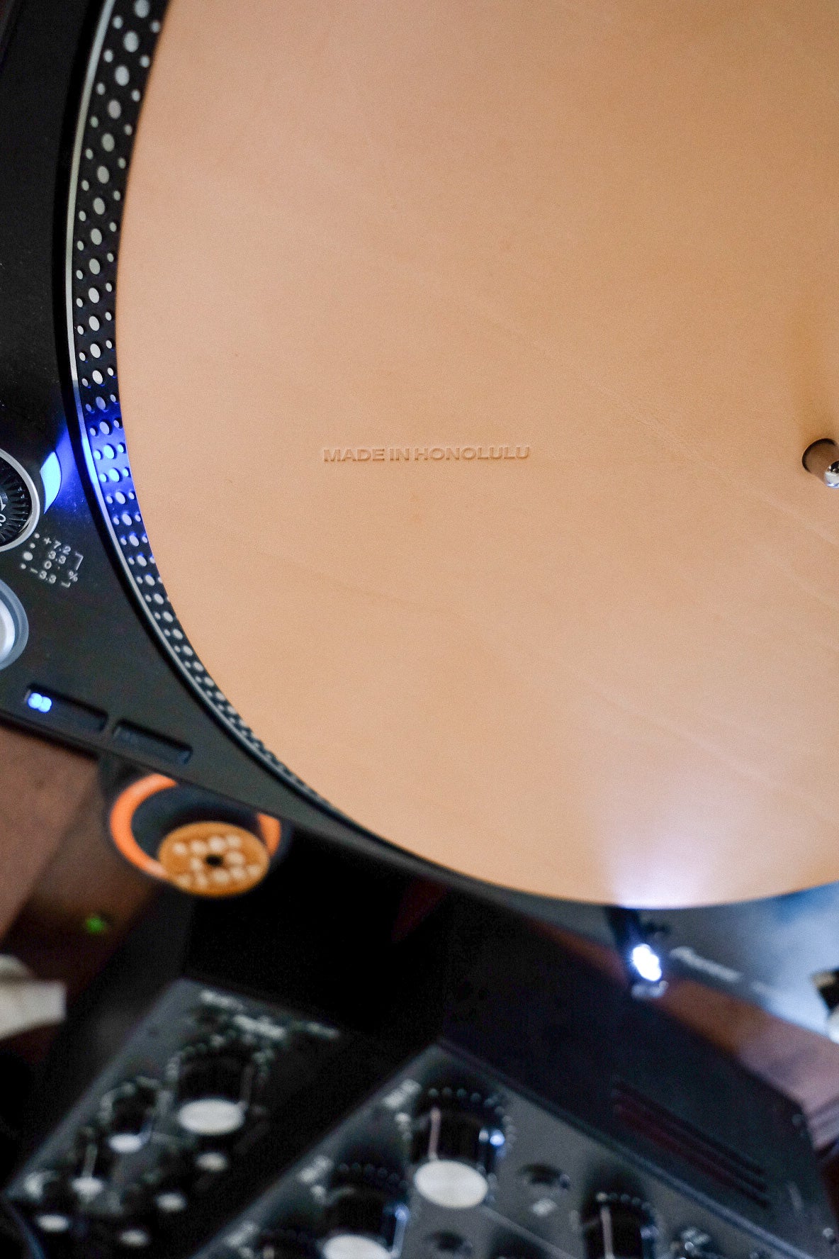 Leather Slipmat (Natural) - AGS Made In Honolulu