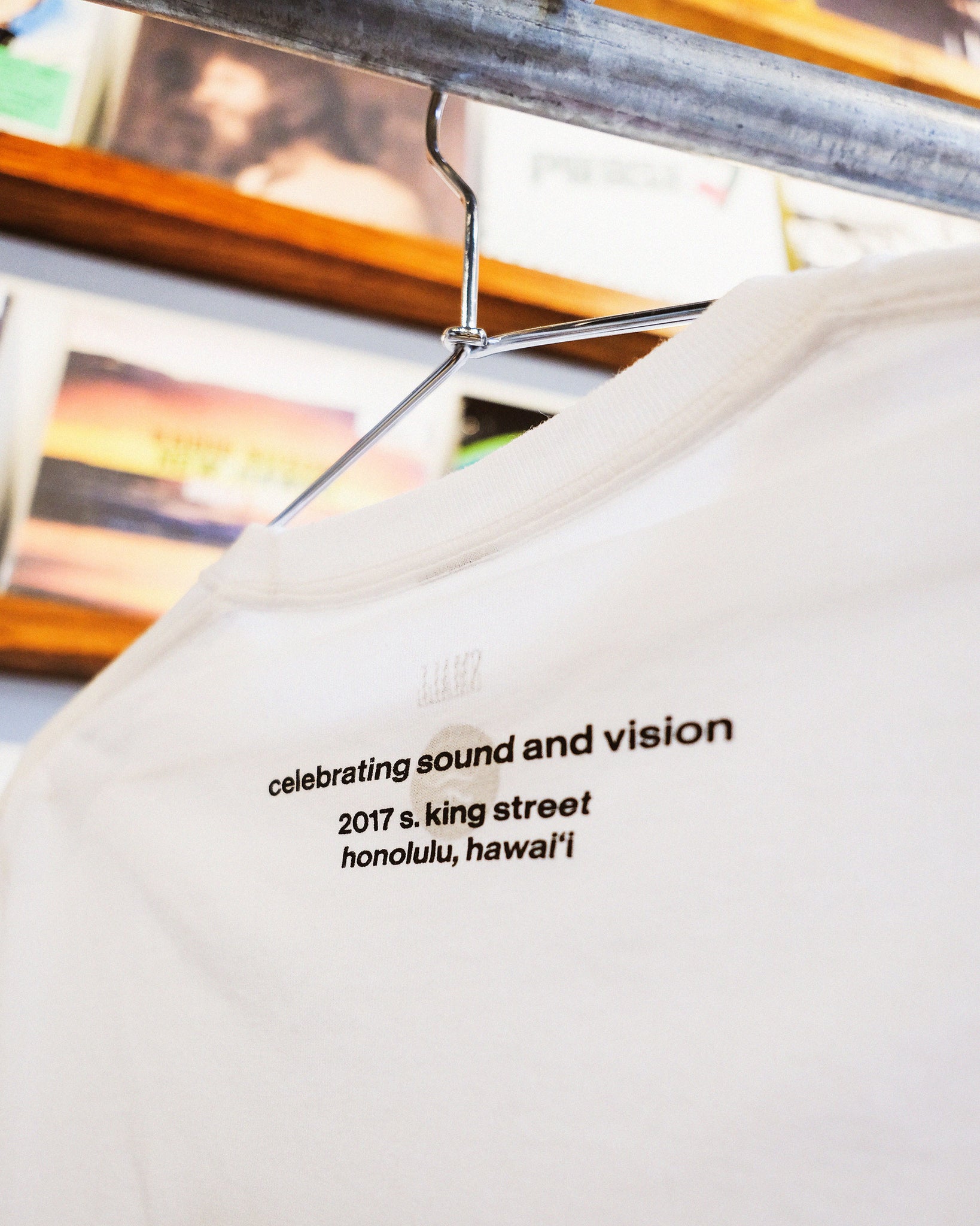Sound Vision Long Sleeve Shirt (White)