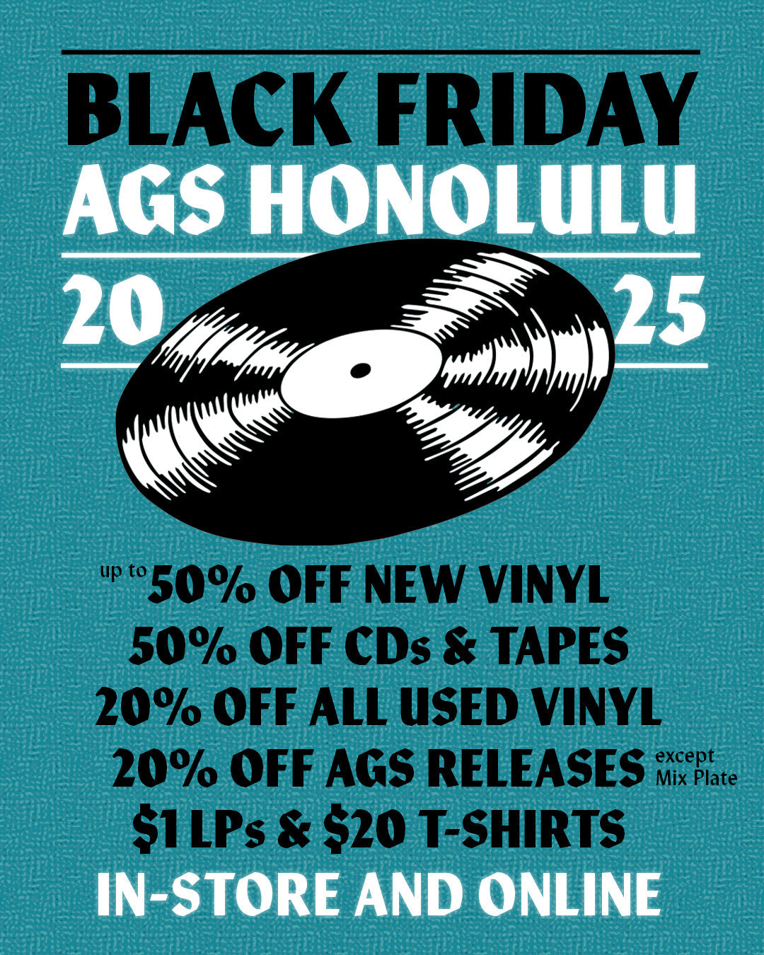 Black Friday at AGS 2025