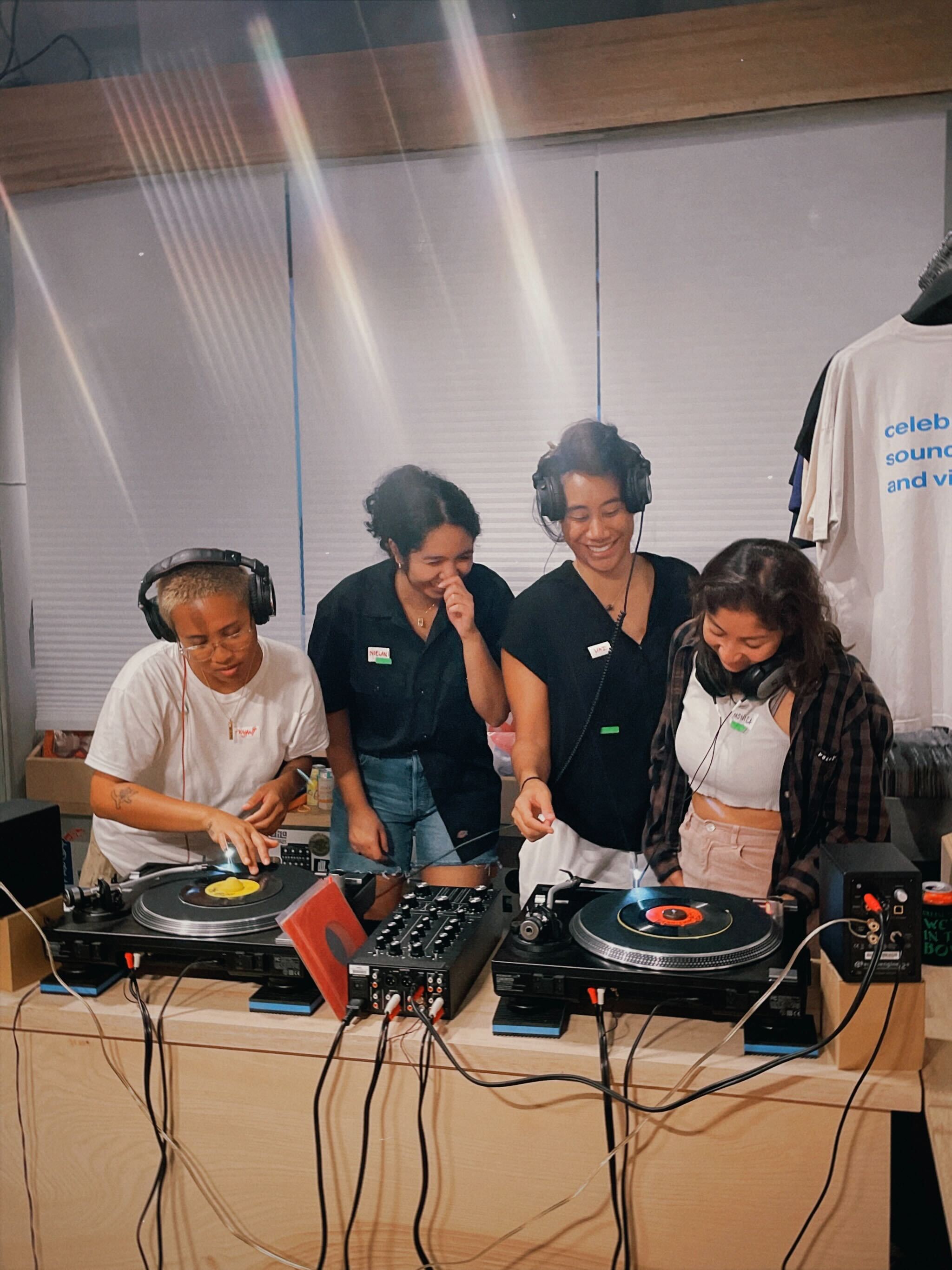 Recap: DJ Workshop for Women with Miss Lulú - Learn How to Spin Vinyl