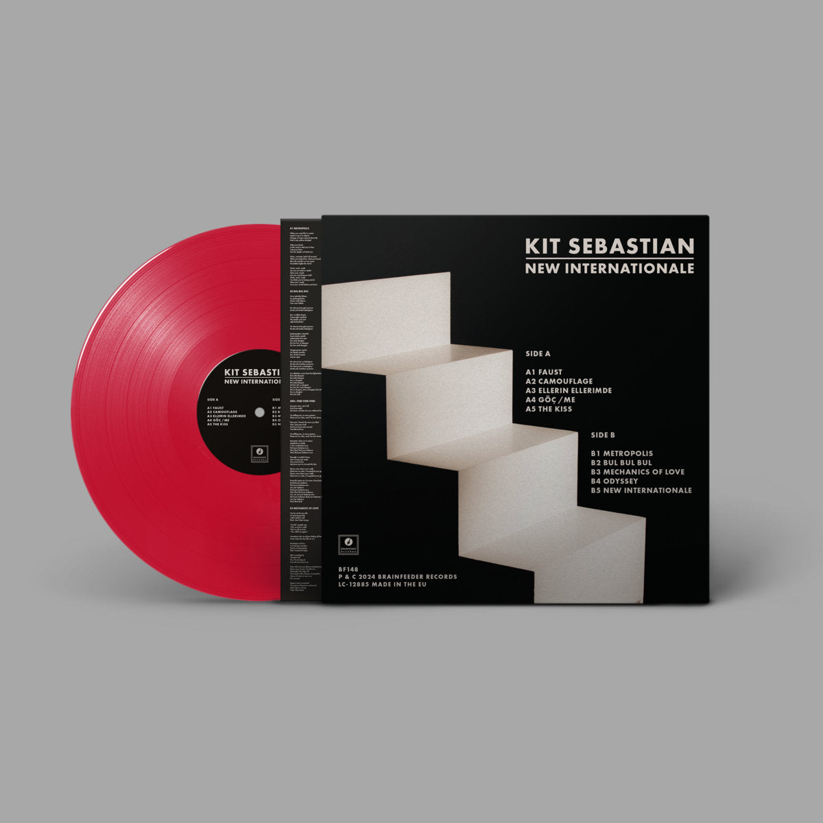 Kit Sebastian - New Internationale [Solid Red Vinyl]