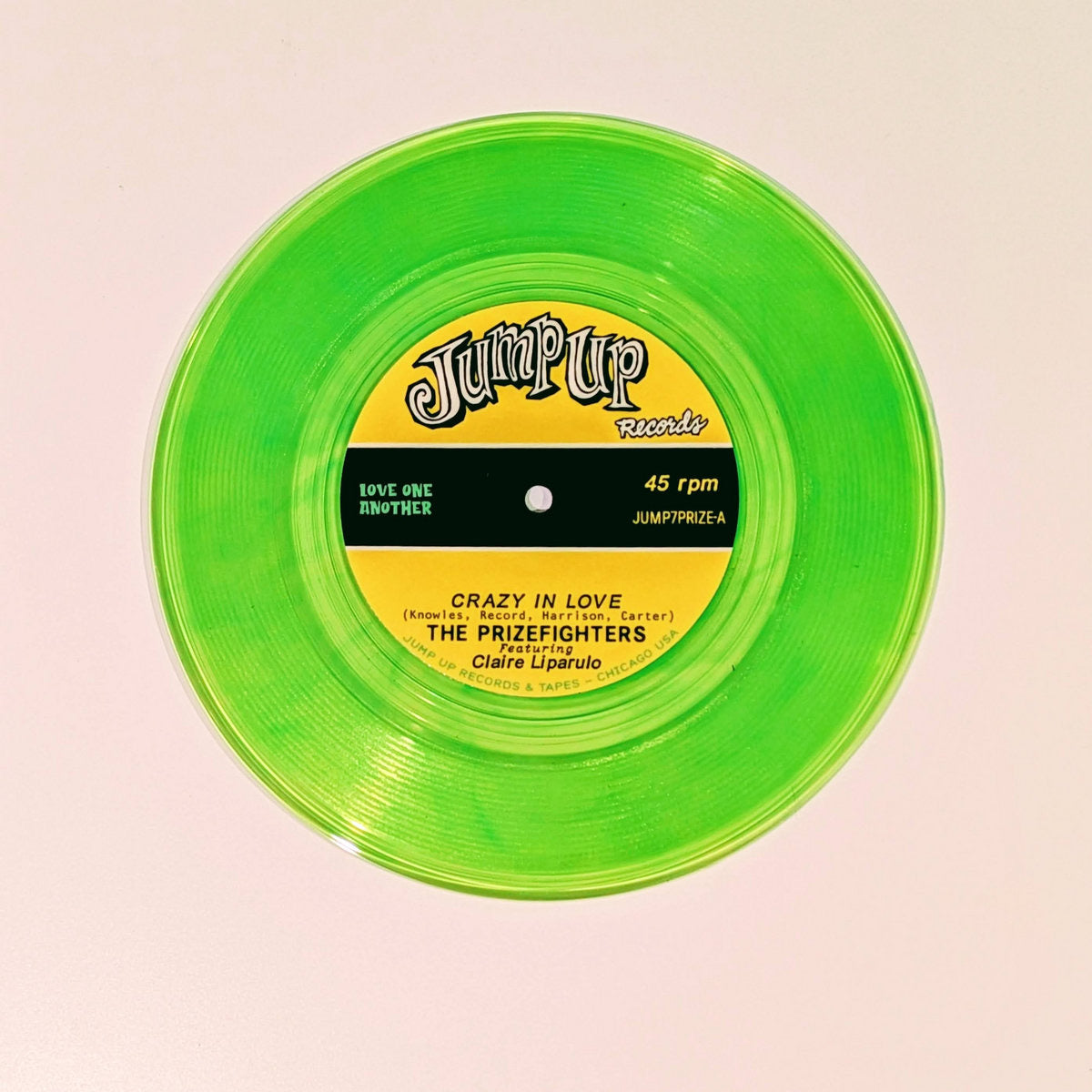 Prizefighters - Live Forever (Oasis) & Crazy In Love (Beyonce) [7"]