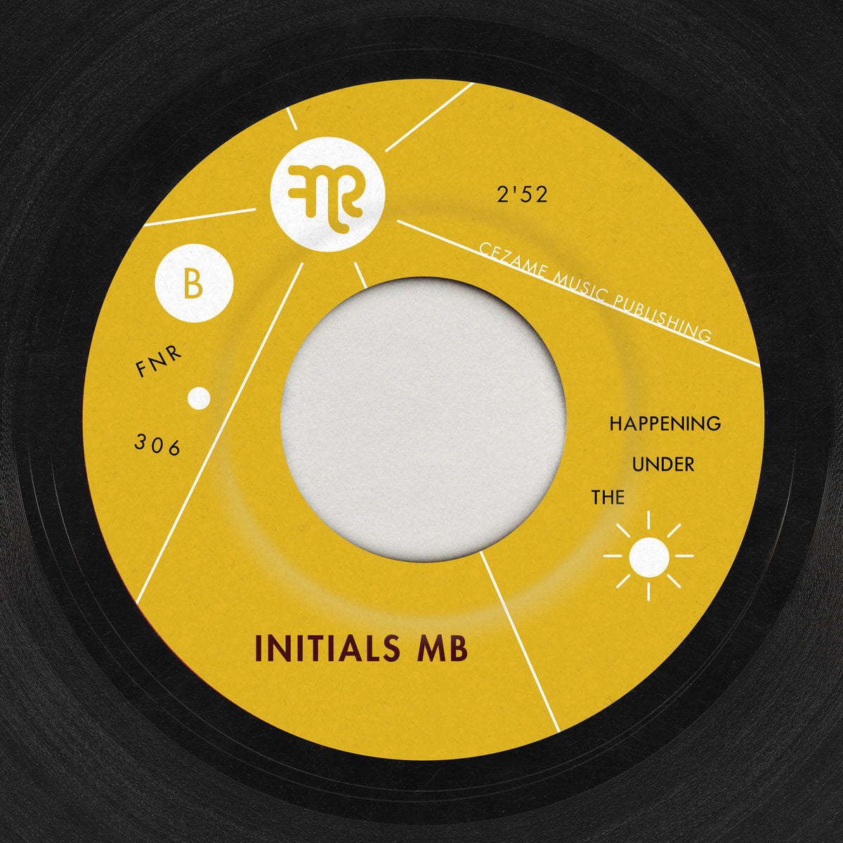 Initials MB - Full Moon b/w Happening Under The Sun [7"]