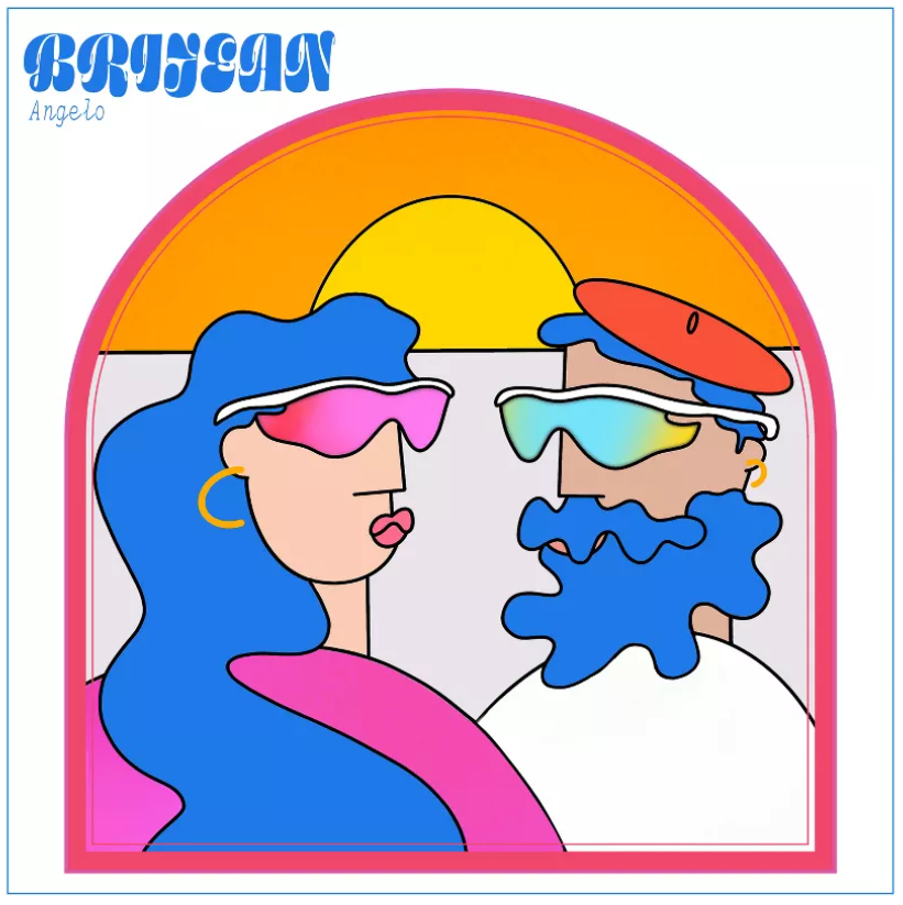 Brijean - Angelo [Pink and Blue Vinyl LP]