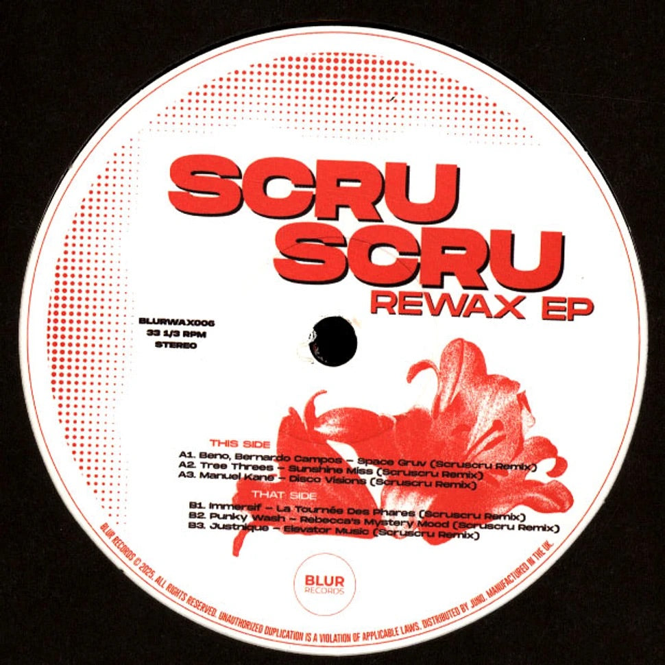 Scruscru - ReWax EP [12"]