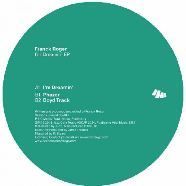 Franck Roger - I'm Dreamin' EP [12"]