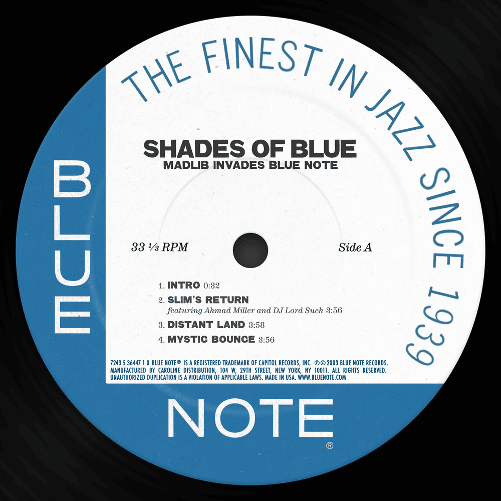Madlib - Shades Of Blue (Madlib Invades Blue Note) [2LP]