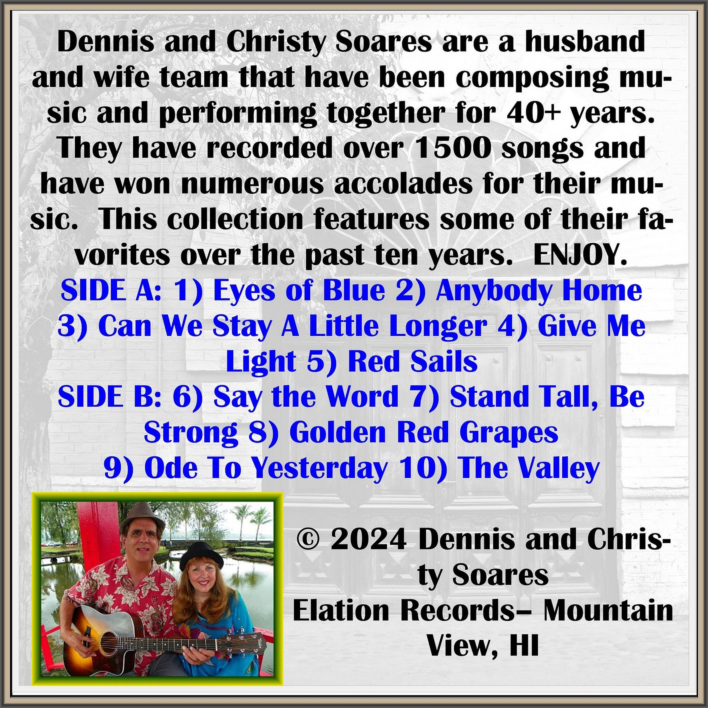 Dennis and Christy Soares - Anybody Home