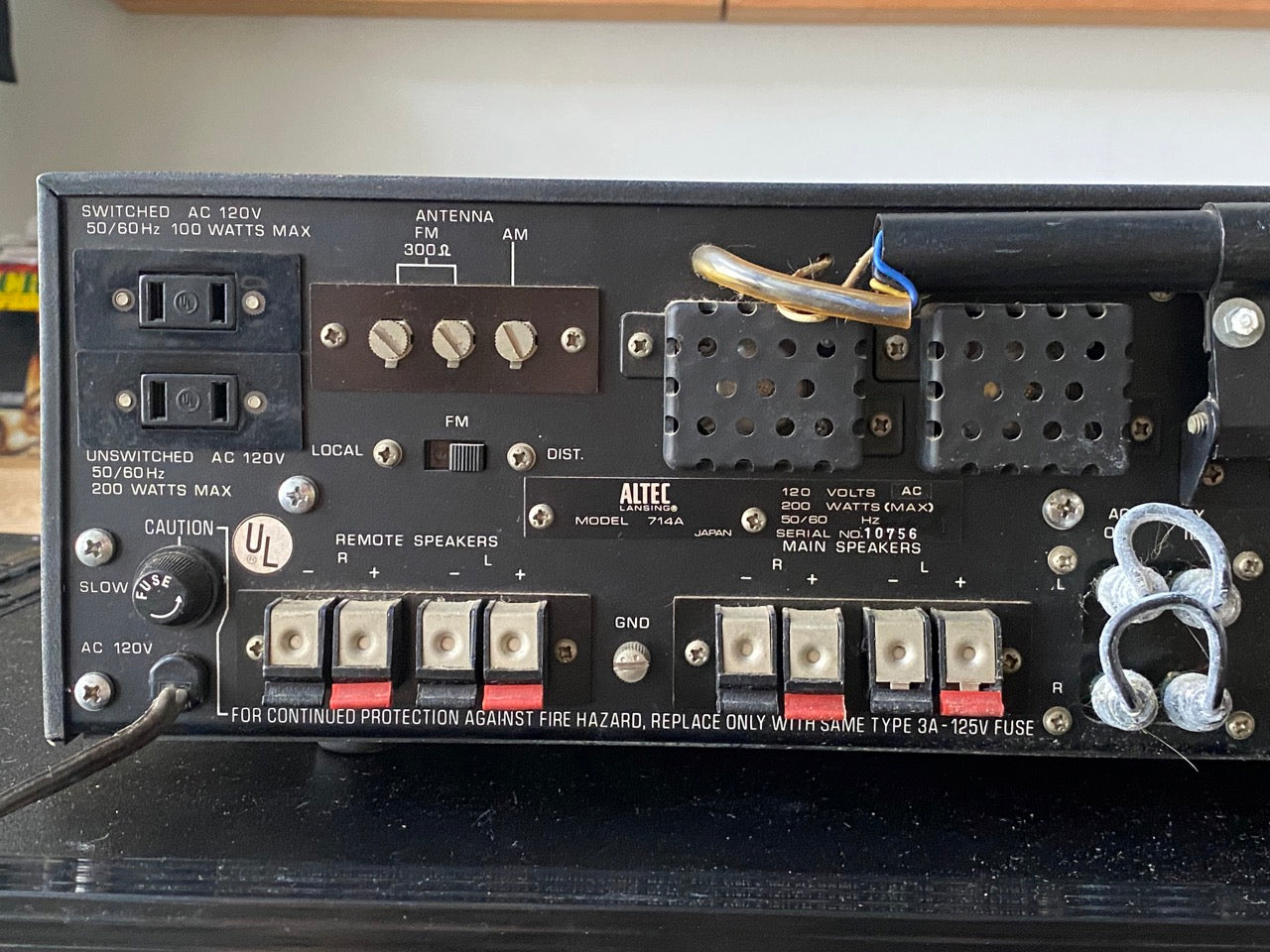 Altec 714 Stereo Receiver (used) - Local Pickup Only