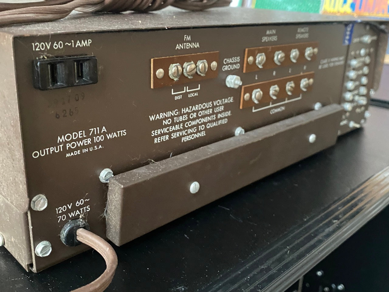 Altec 711A Stereo Receiver (used) - Local Pickup Only – AGS Honolulu