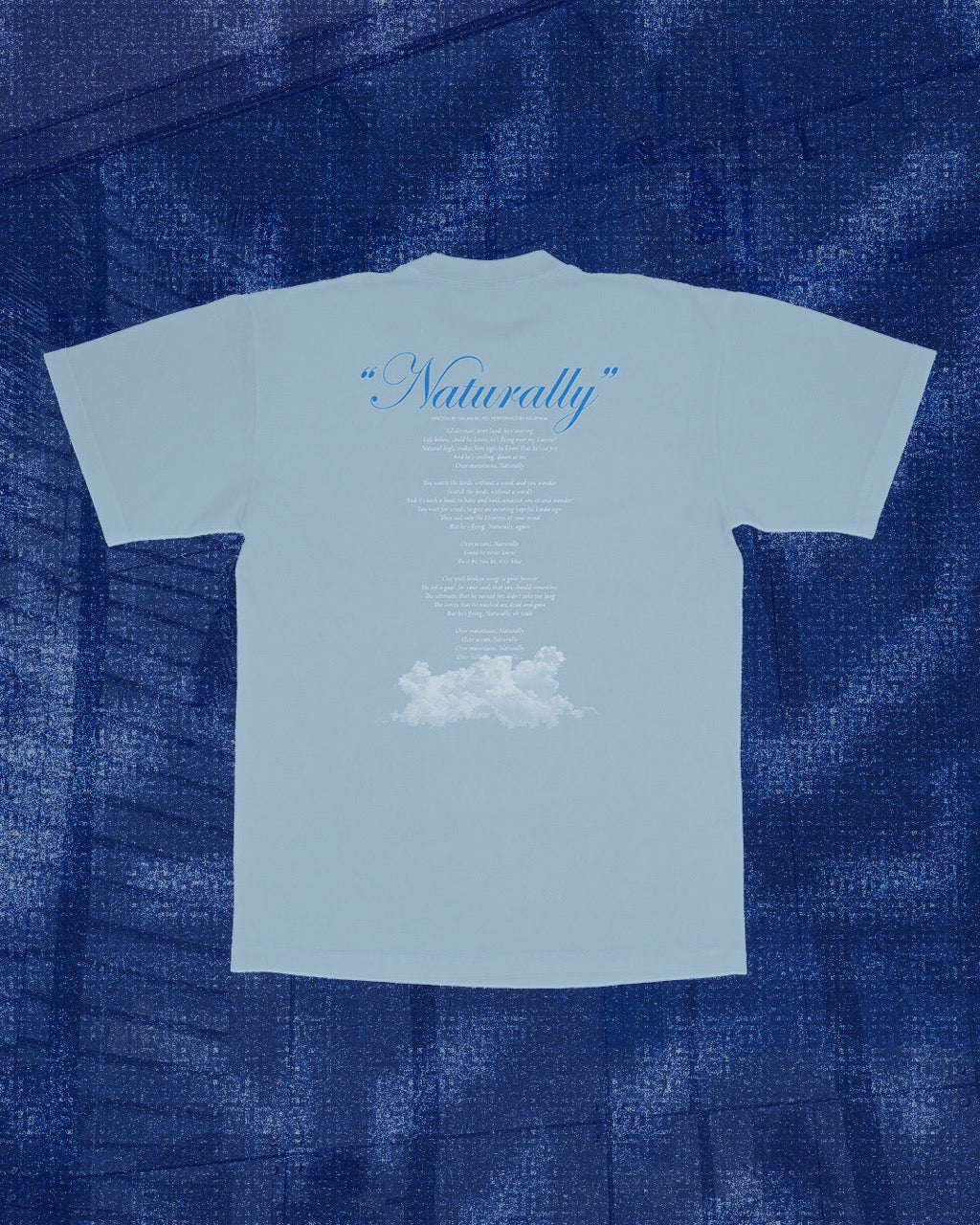 Kalapana Naturally T-shirt (Clear Blue Sky)