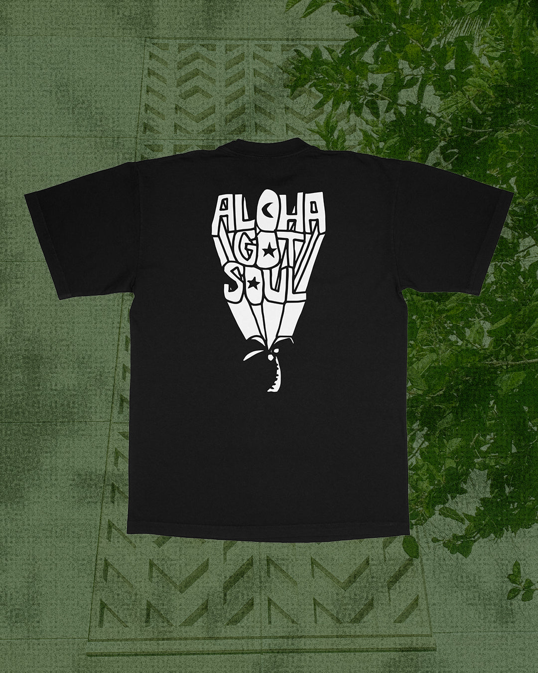 Palm Tree T-shirt (Black)