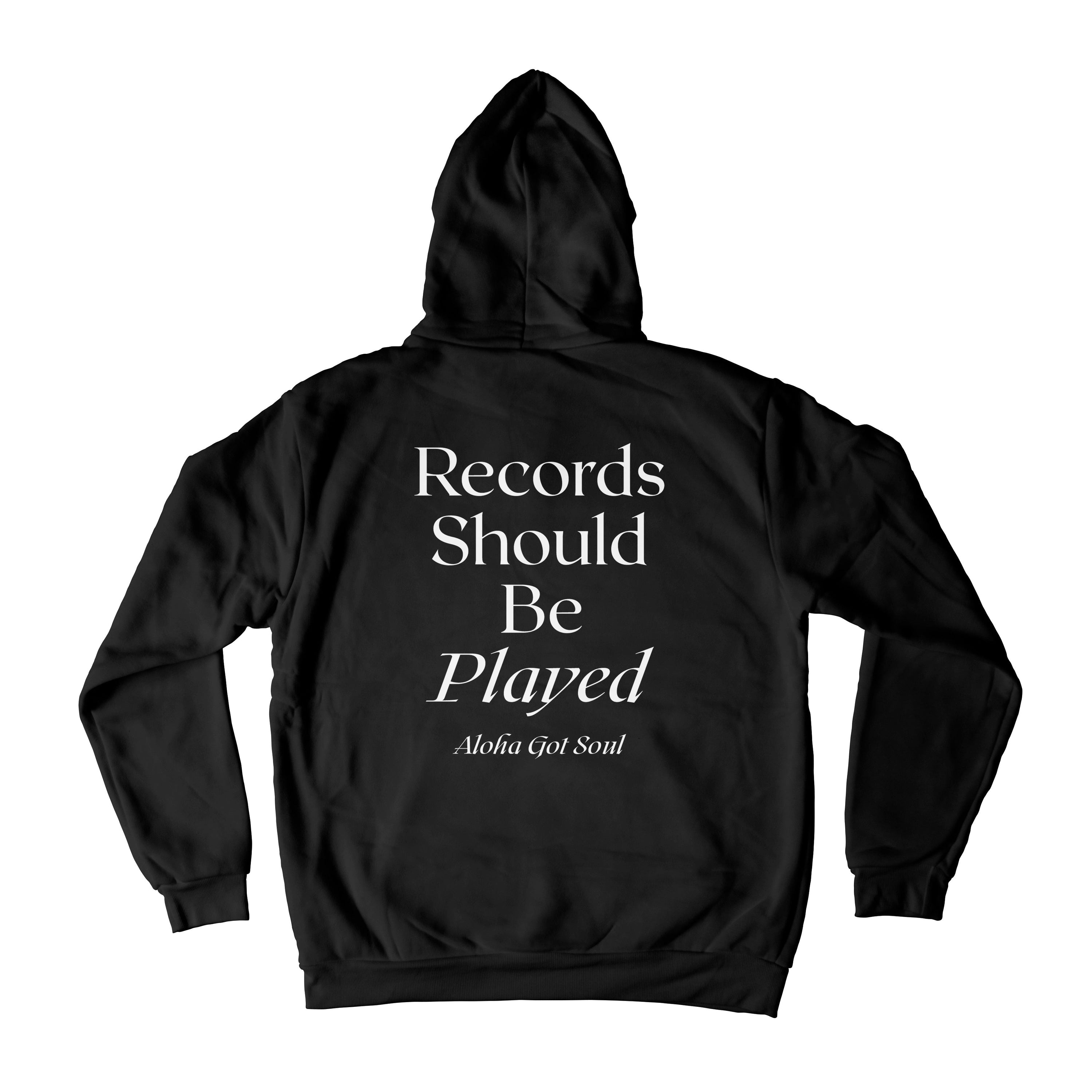 RSBP Hoodie (Zip-Up) - Records Should Be Played