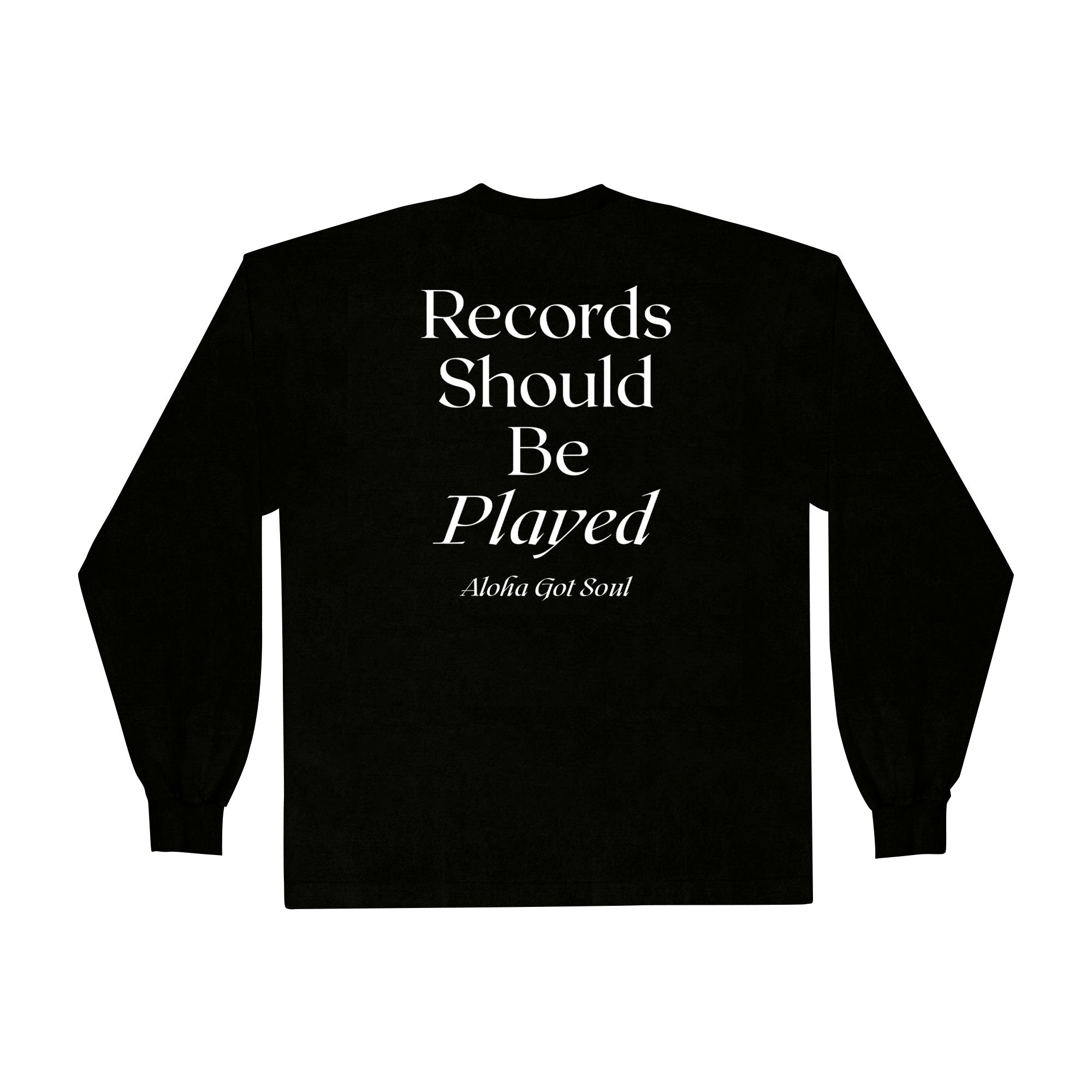RSBP Long Sleeve - Records Should Be Played