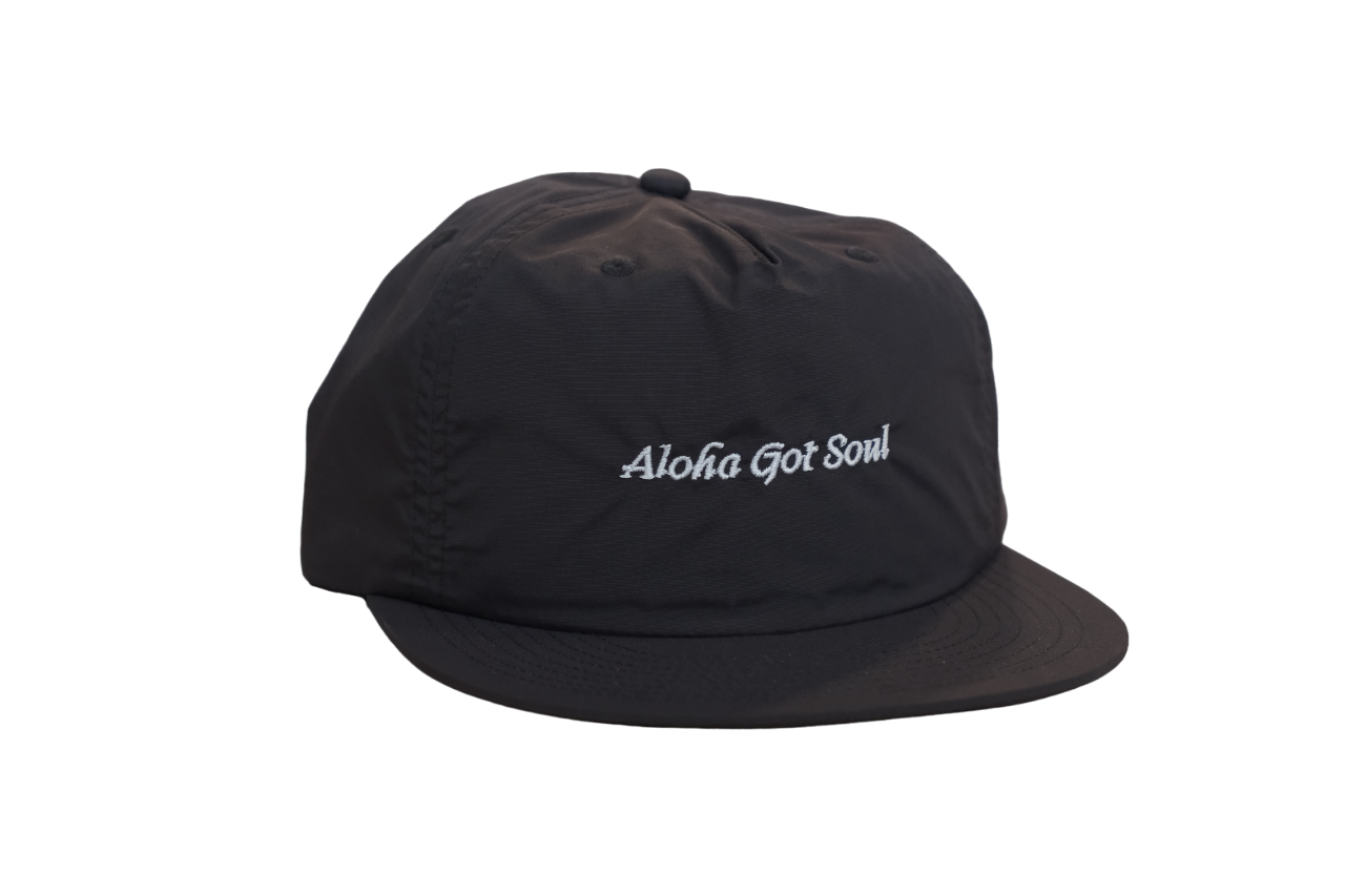 Script Font Logo Cap (Hat) - Dark Navy