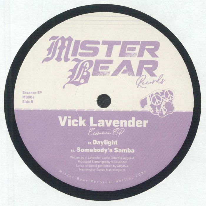 Vick Lavender - Essance EP [12"]