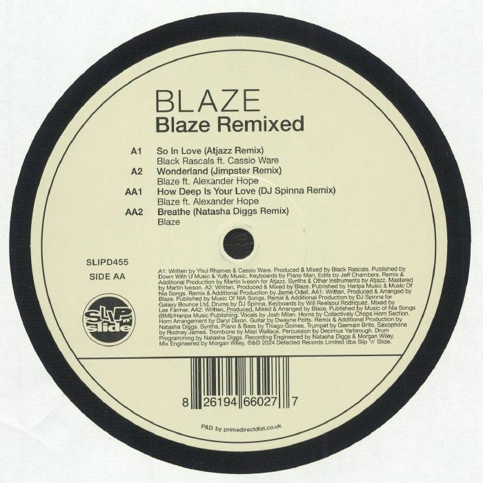 Blaze - Blaze Remixed EP