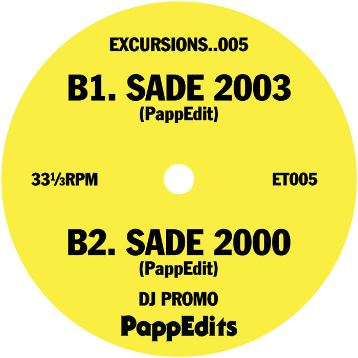 Julius Papp ‎- Whoa, Nelly / Sade 2003 (Slap / Papp Edits & Remixes) [12"]