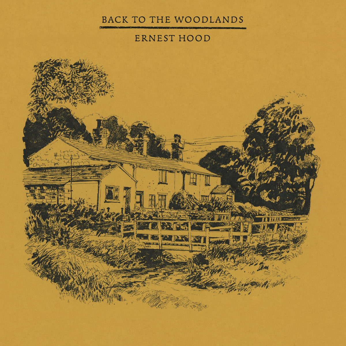 Ernest Hood - Back To The Woodlands [Yellow Splatter Vinyl LP]