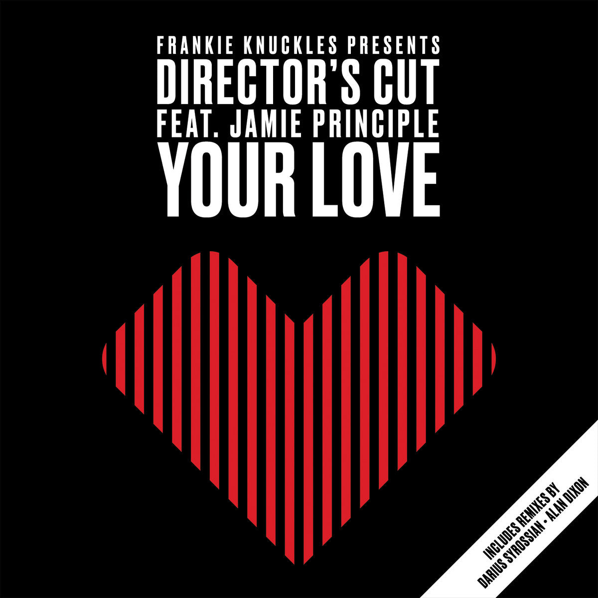 Frankie Knuckles - Your Love Rmxs [Red Vinyl]