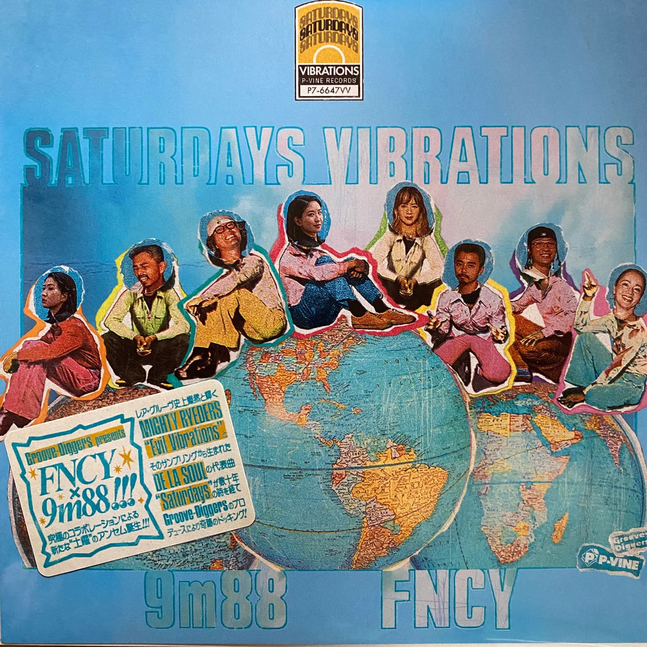 Fncy & 9M88 - Saturdays Vibrations [7"]