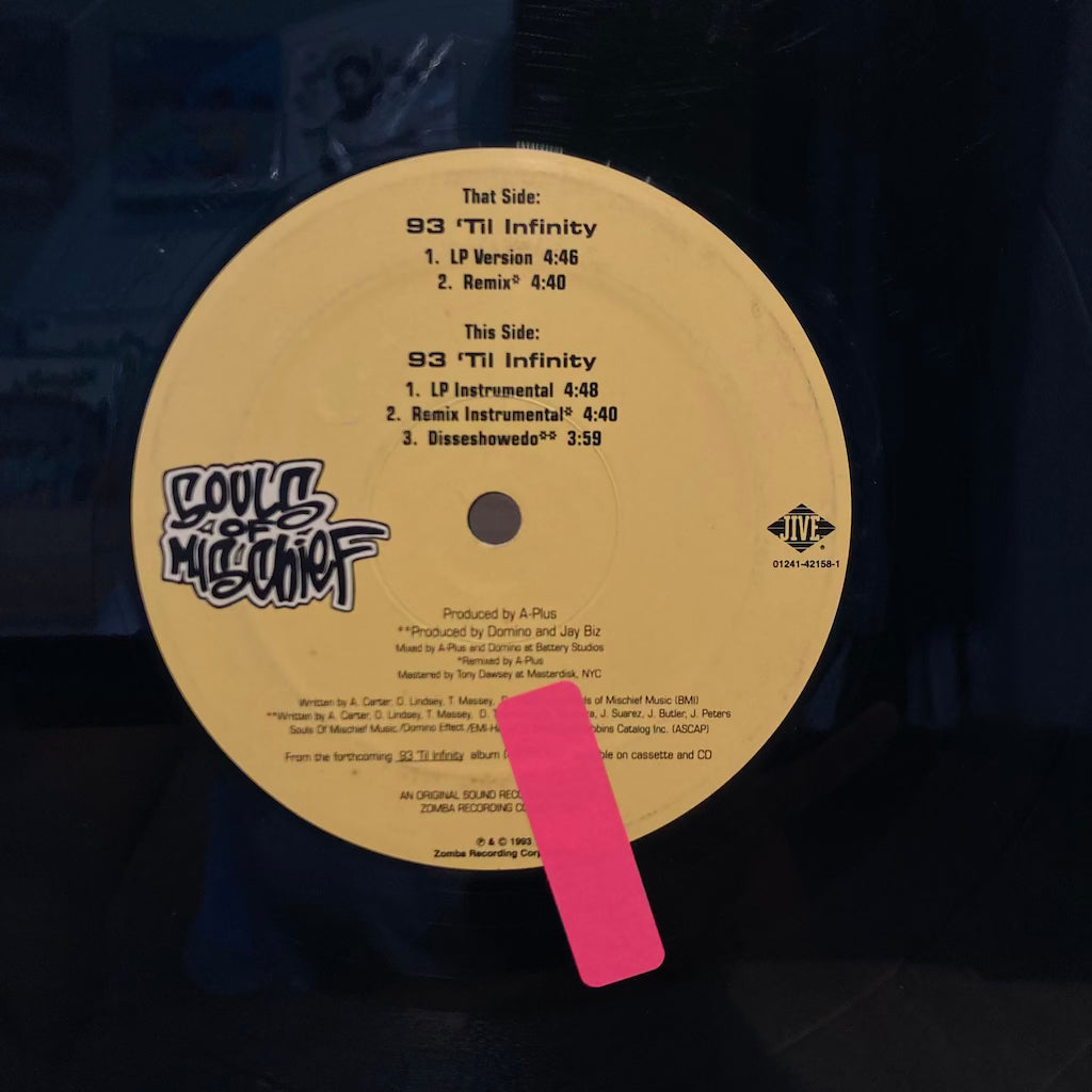 Souls Of Mischief - 93 'Til Infinity [12" - No Cover]