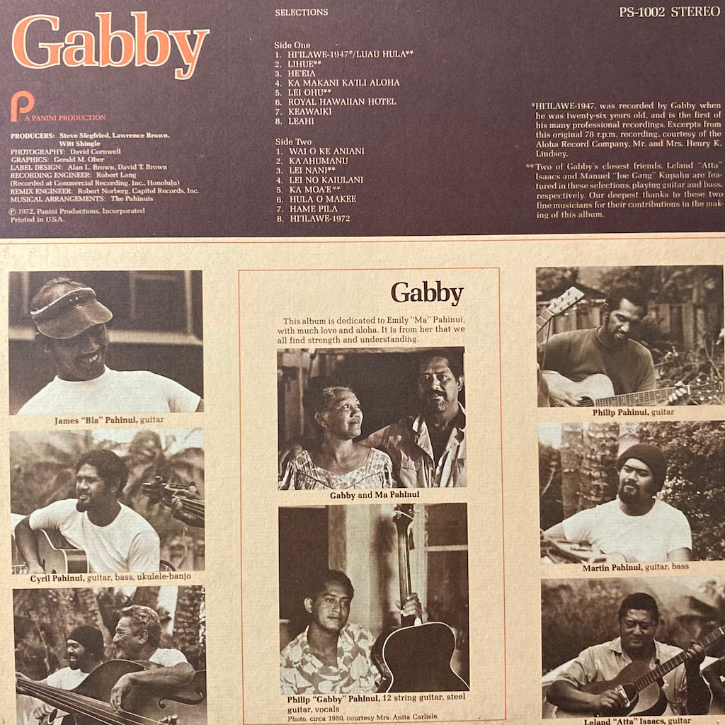 Gabby Pahinui - Gabby