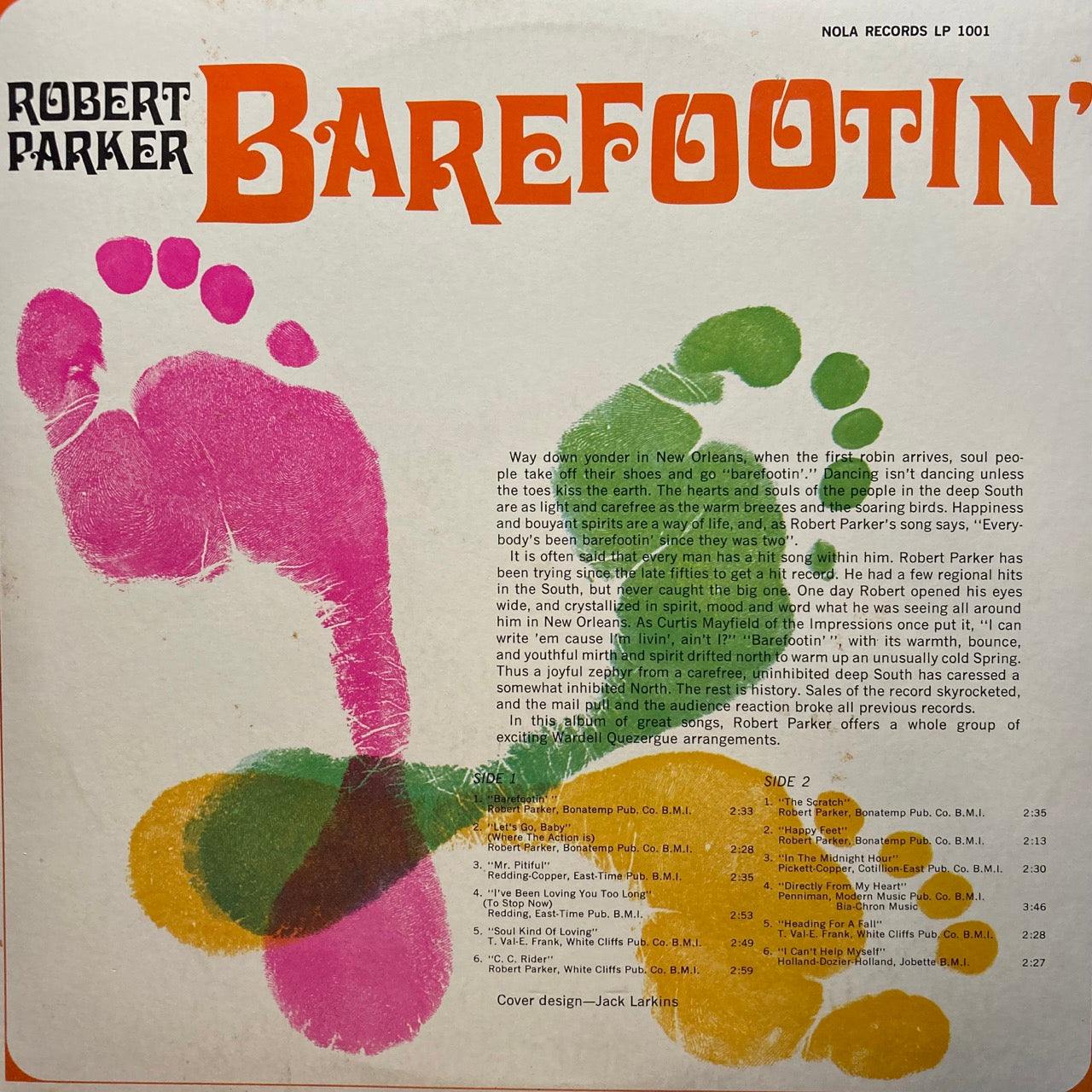 Robert Parker - Barefootin'