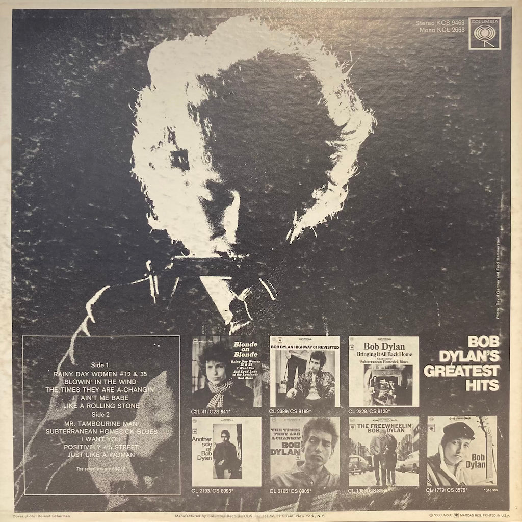 Bob Dylan - Bob Dylan's Greatest Hits