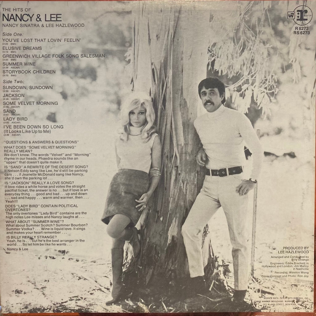 Nancy Sinatra & Lee Hazelwood - Nancy & Lee