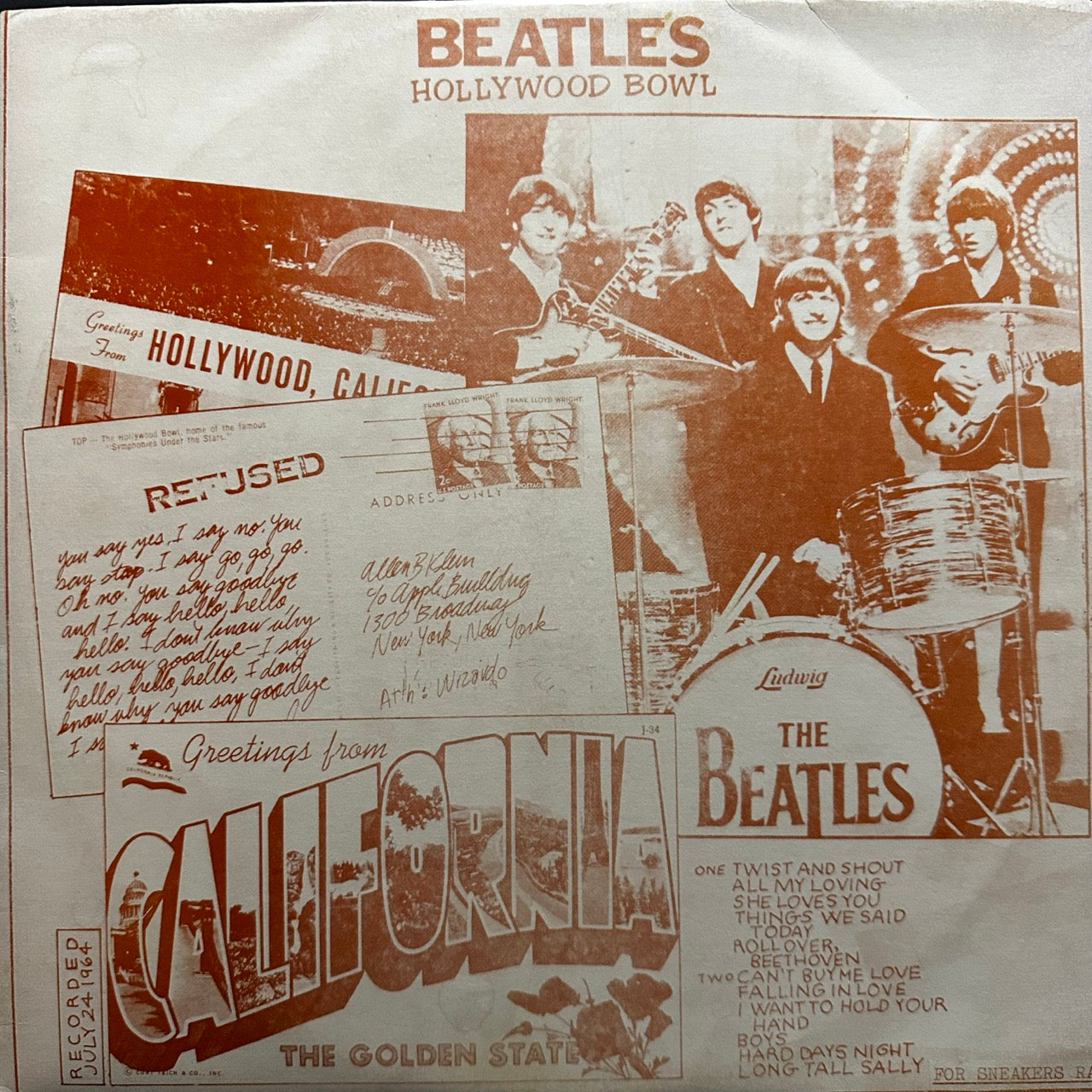 The Beatles - Hollywood Bowl