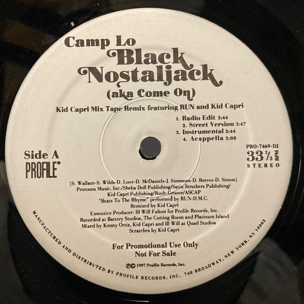 Camp Lo – Black Nostaljack (Aka Come On)