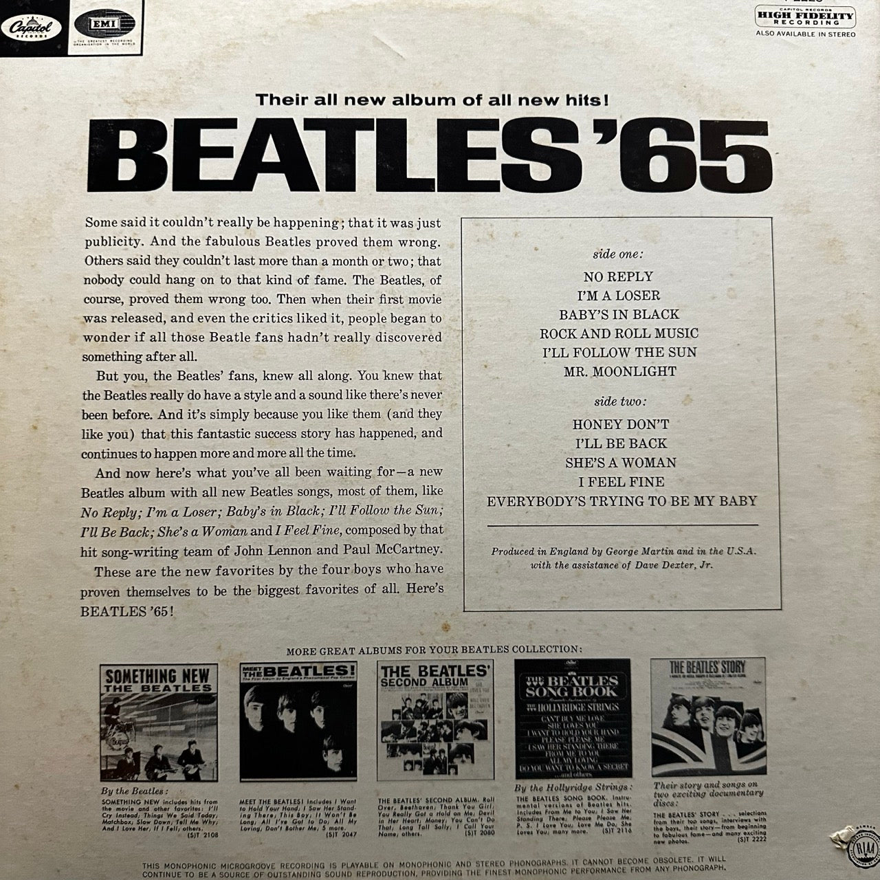The Beatles – Beatles '65