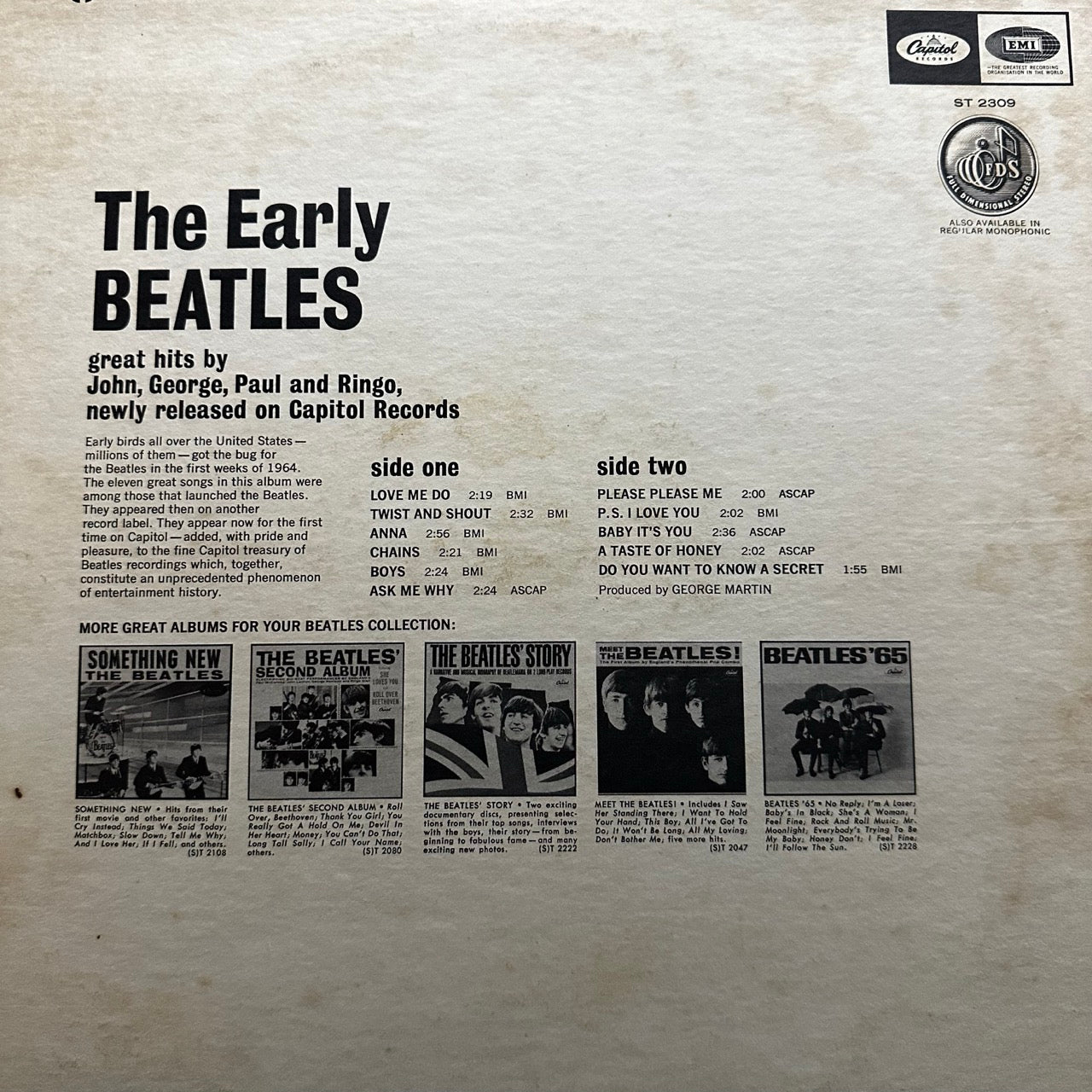 The Beatles – The Early Beatles