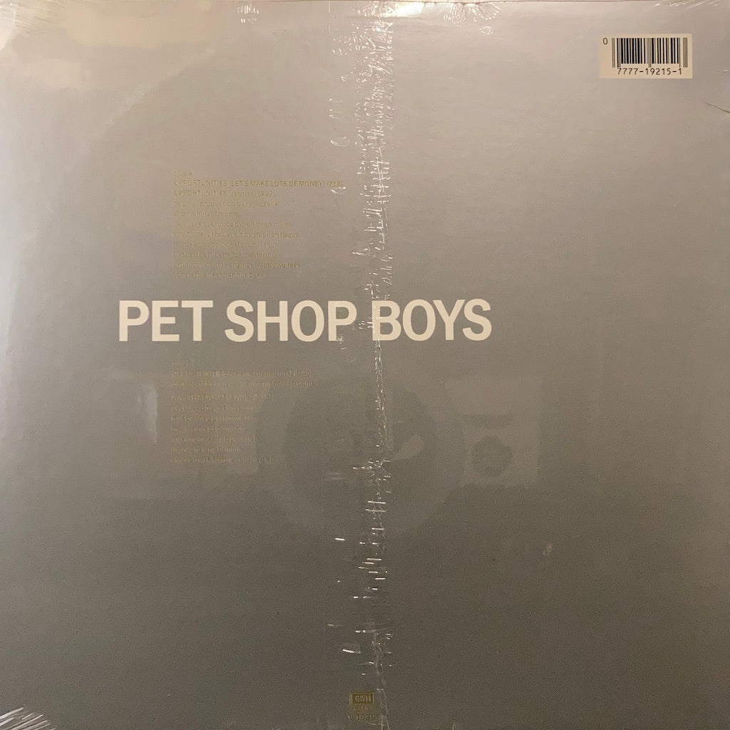 Pet Shop Boys - Opportunities [sealed]