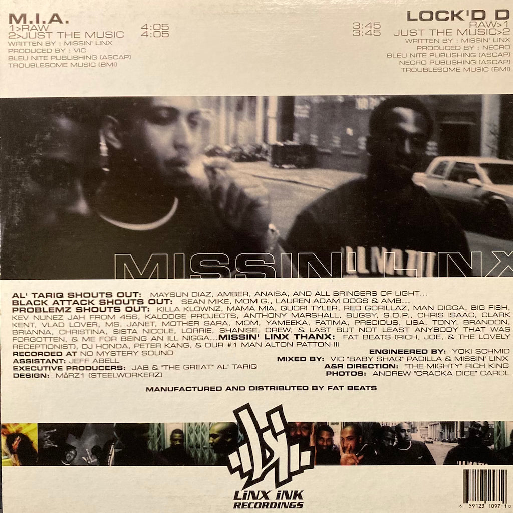Missin' Linx – M.I.A. / Lock'd D