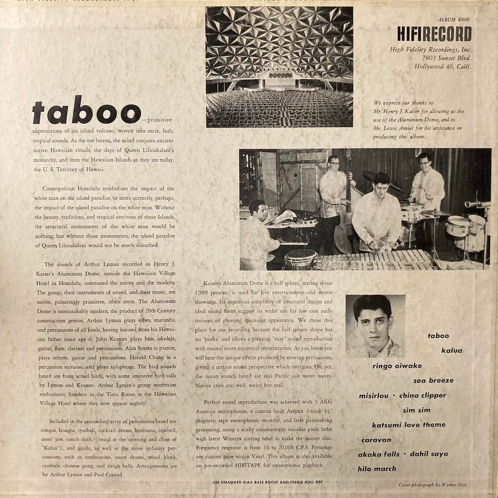 Arthur Lyman - Taboo