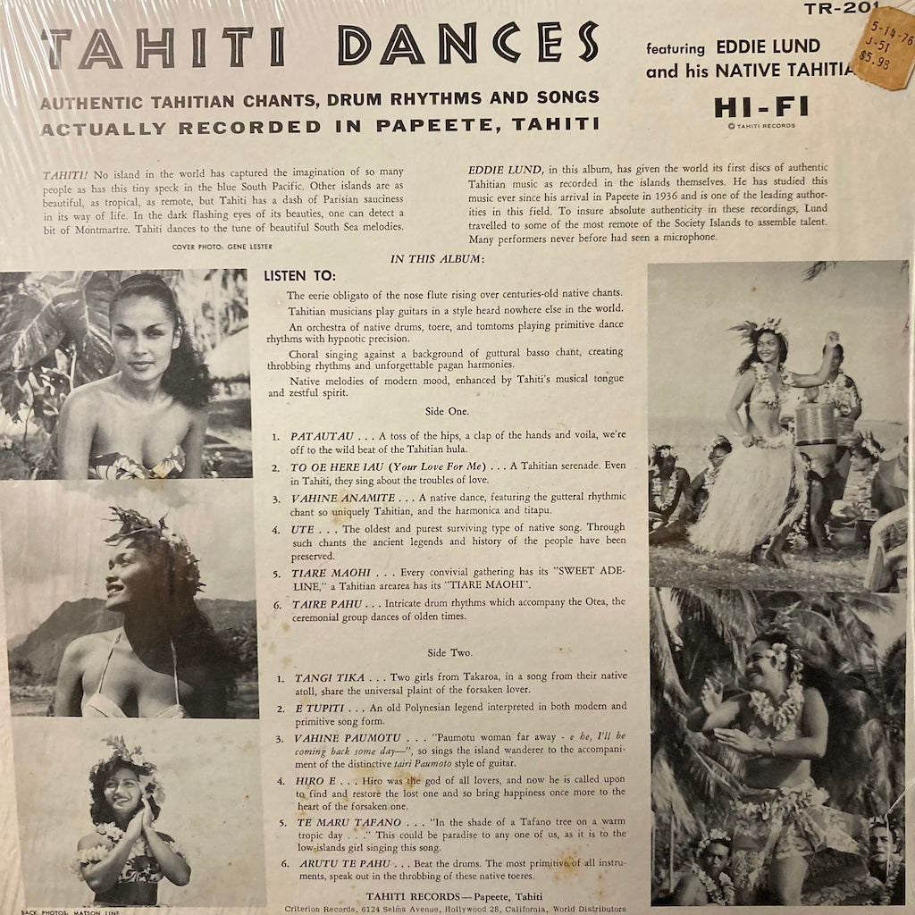 V/A - Tahiti Dances