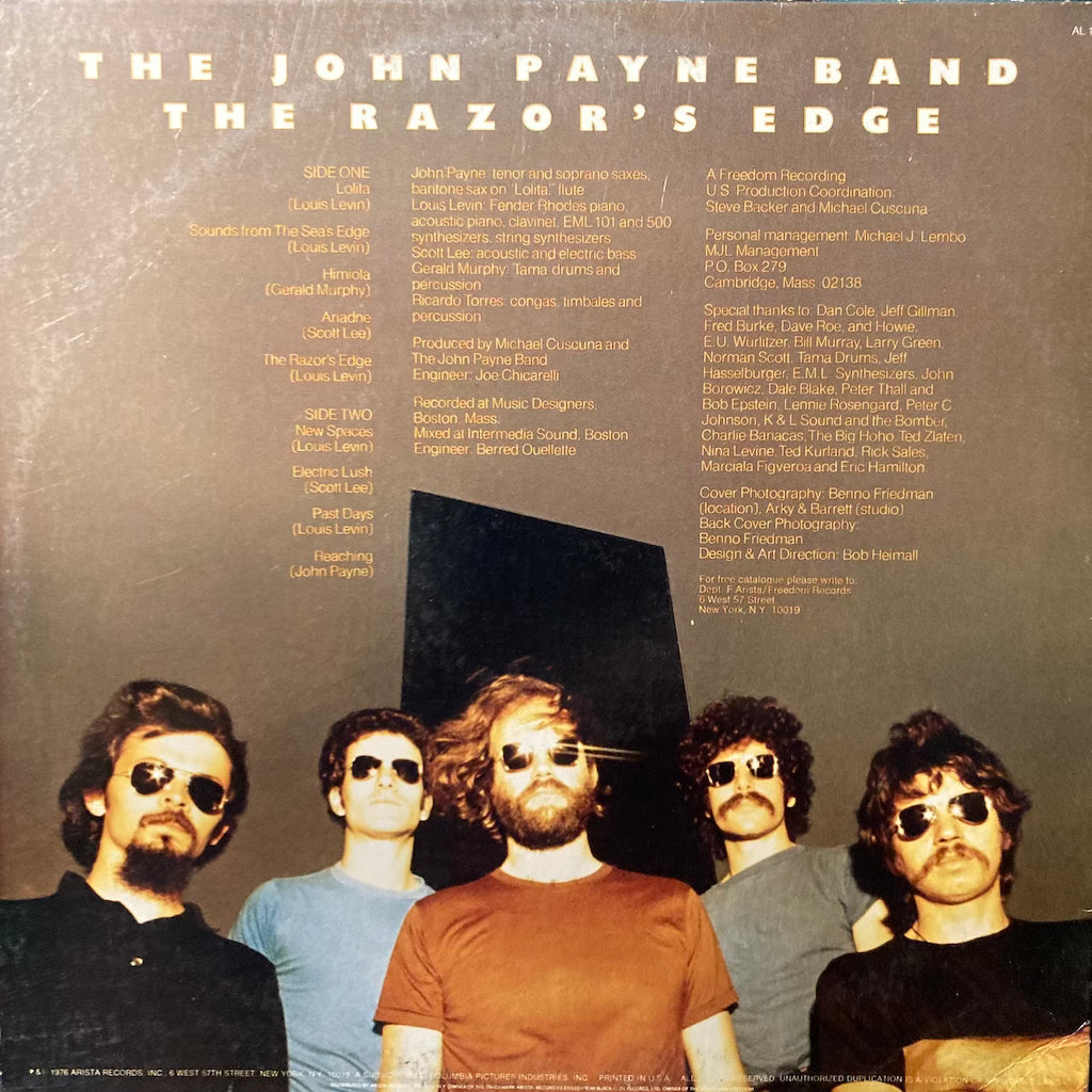 The John Payne Band - The Razor's Edge