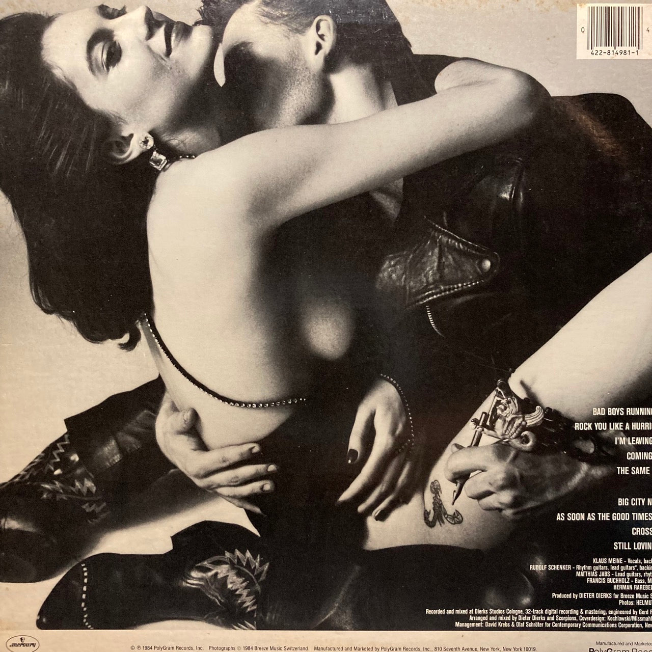 The Scorpions - Love At First Sting