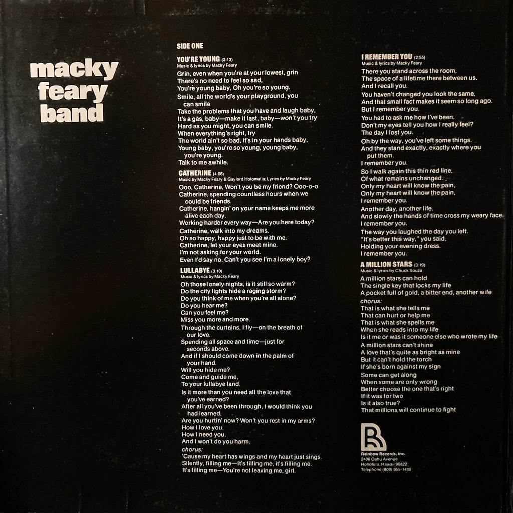 Macky Feary - Macky Feary Band