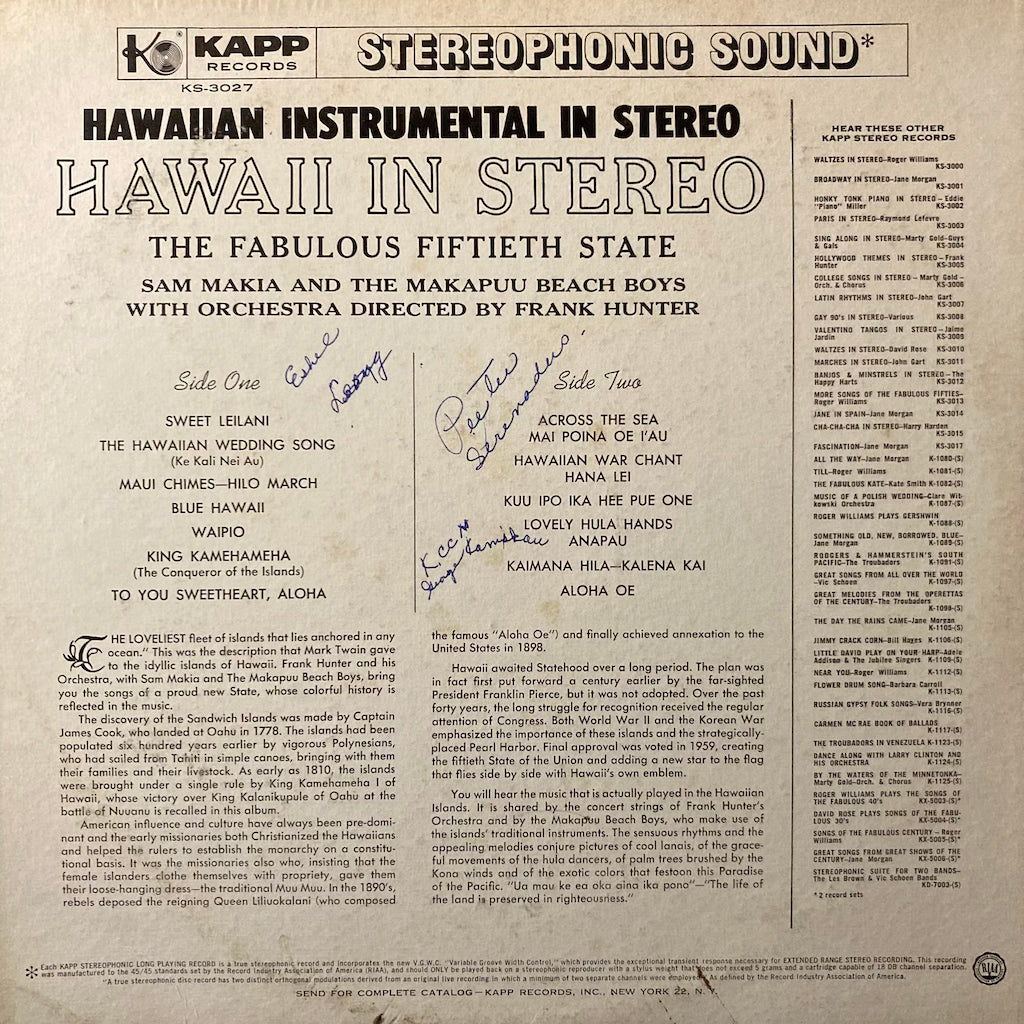 V/A - Hawaii Stereo The Fabulous Fiftieth State