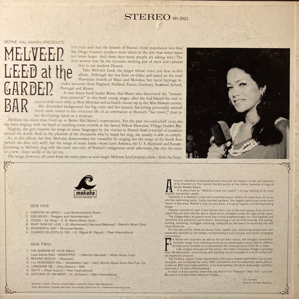 Melveen Leed - Melveen Leed at The Garden Bar