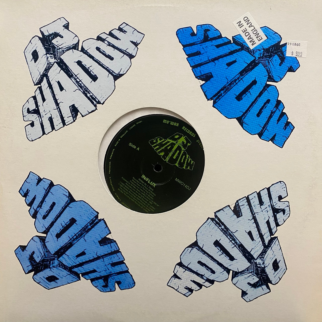 DJ Shadow And The Groove Robbers – In/Flux / Hindsight [12"]