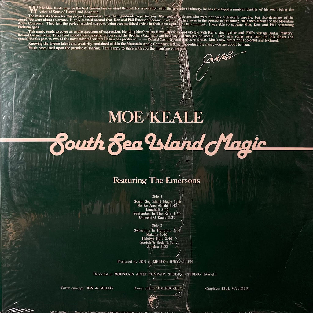 Moe Keale - South Sea Island Magic